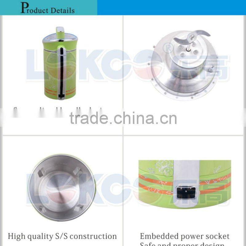 1.3L Micro-controlled Food Processor/Soybean milk maker/blender with CE at LOW Price