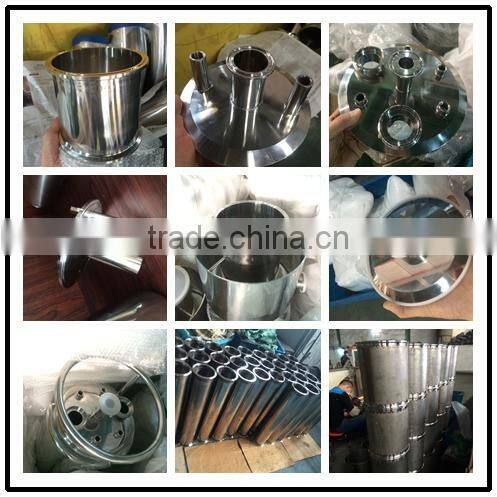 304 316 stainless steel sanitary tri clamp end cap lid