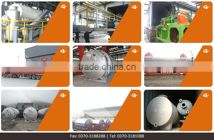 Waste oil recycling plant for base oil/diesel from used engine oil