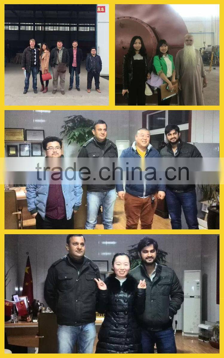 Pollution-free continuous pyrolysis machine