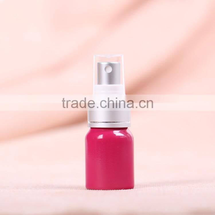Wholesale 20-300ml rose red aluminum packaging bottle aluminum mist spray bottle for cosmetic packaging