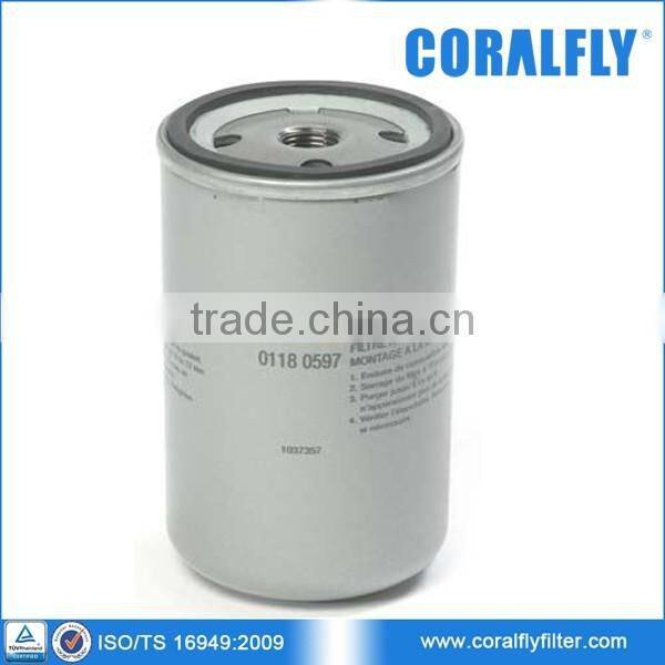High quality generator Engine Fuel Filter 0118 0597