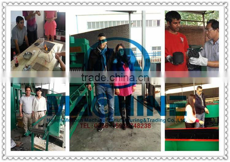 2015 High efficient and low consumption Coconut shell charcoal making machine production line