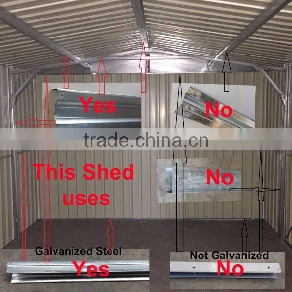 American modular germany style pop up steel sheet carport