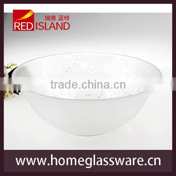 2016 The new design lead crystal fruit / salad glass bowl