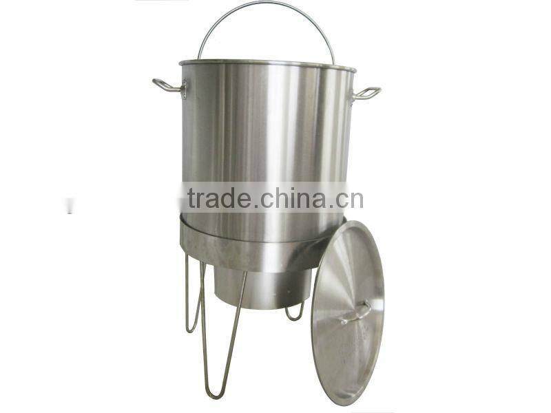 Outside USing Stainless steel Kettle with Strainer