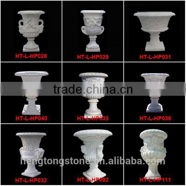 Garden Natural Stone Angel Flower Pots