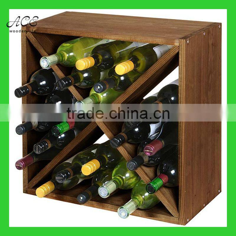 Wooden wine bottle crates Wooden wine box Wooden wine bottle holder