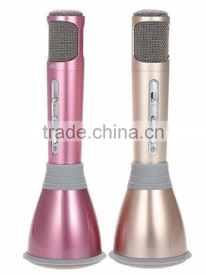 wireless bluetooth Mini Personal Portable Karaoke KTV Mobile Microphone Mini portable Karaoke microphone for Smartphones