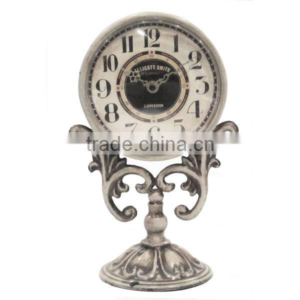 Metal Decorative Table Clock Desk Clock