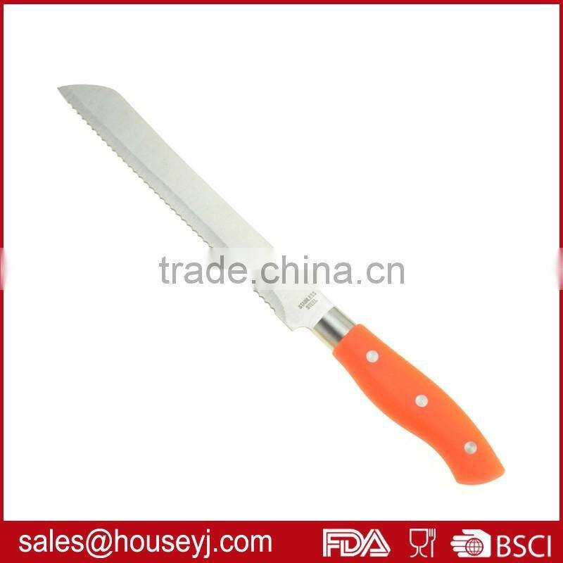 Set of 5pcs knife set color handle kitchen knife with EVA box packing