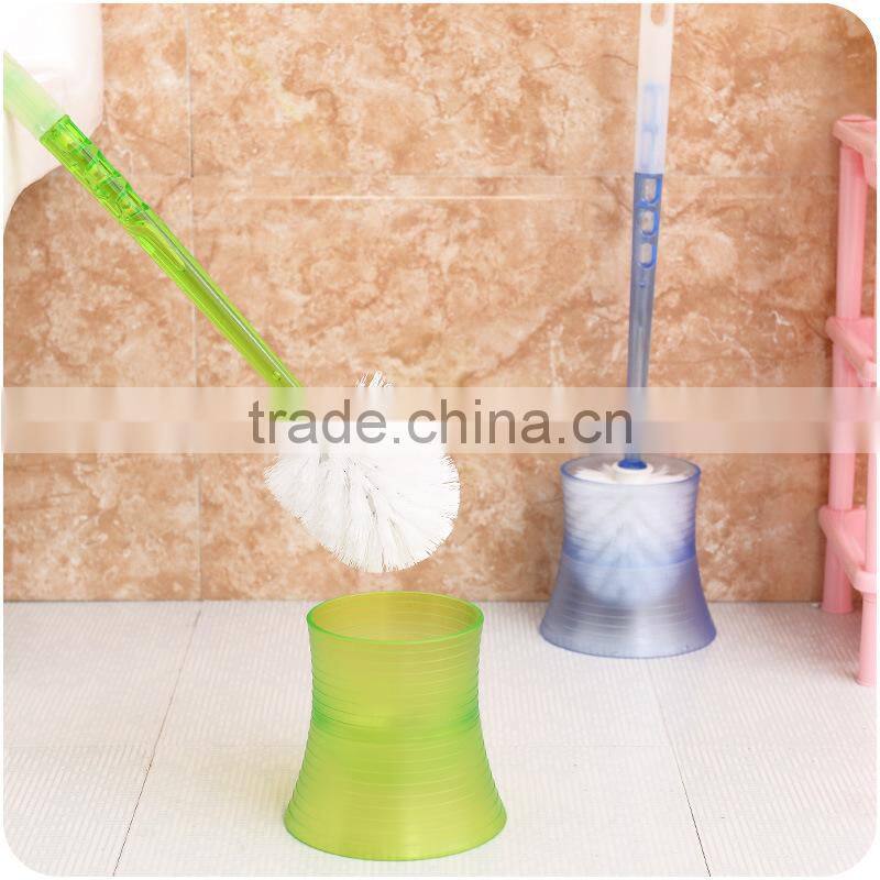 Q096 family bathroom curved handle toilet brush with holder