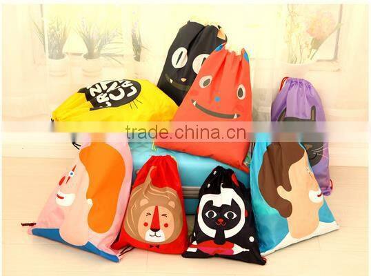 Q1123 Lovely smiling DIY plastic storage bag
