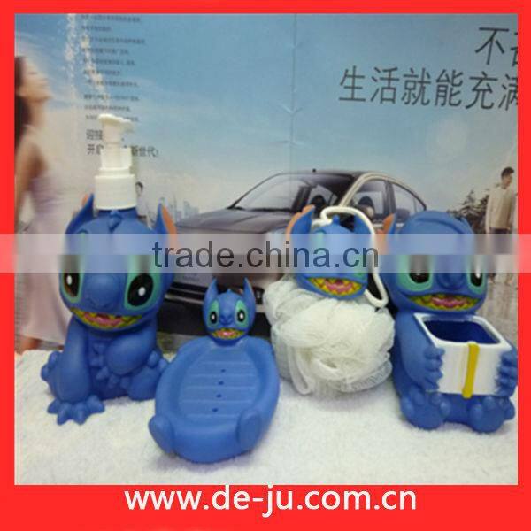 Shower Cartoon Set Bathroom Set Of 4 Pcs