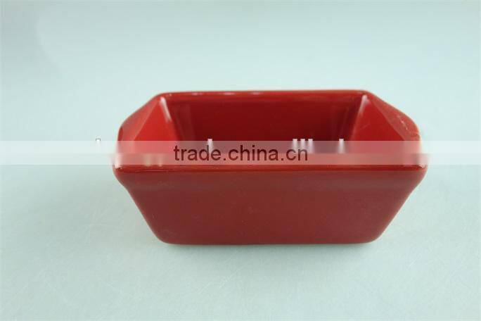 colored small ceramic bakeware with cheap price in stock for wholesale