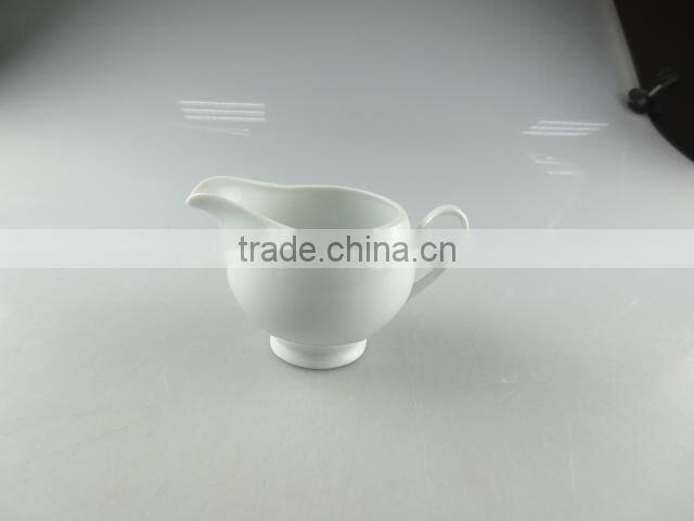 3pcs of white porcelain tea set for wholesales