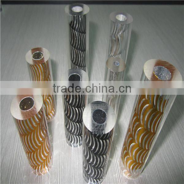 frosted acrylic tube/ custom acrylic tube