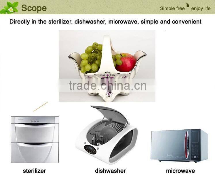 Bulk sale vase porcelain material ,ceramic plate wholesale in stock