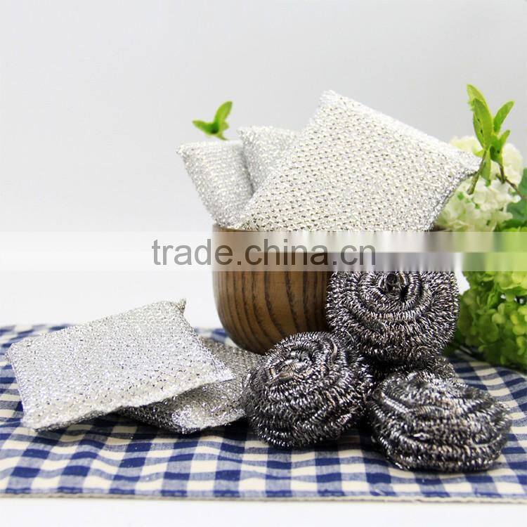 Manufacturer High Quality Kitchen Cleaning Stainless Steel Pot Scourer Cleaning Ball