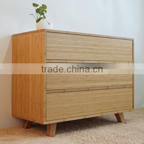 Fancy bamboo storage cabinet design for home furniture