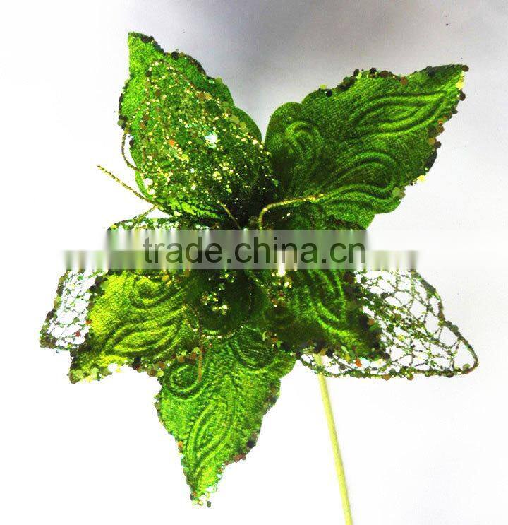 China factory supply crafts decorations decorative artificial flower making for christmas market