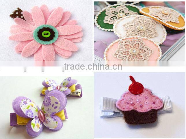 new products 2017 China wholesale artificial flower clothespins pegs wholesale felt fabric