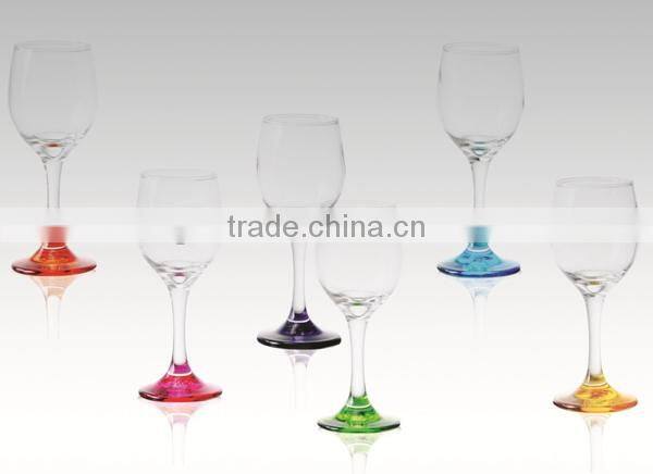 wholesale 6pcs wine glass goblet crystal wine set drinking glass goblet