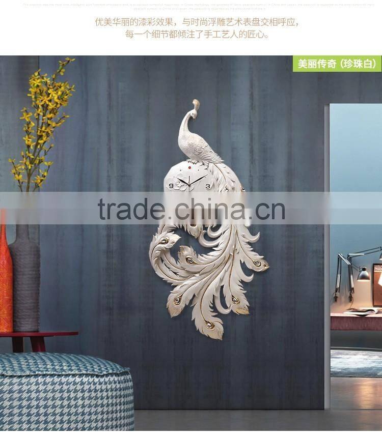 M32A Momoda Creative modern fancy elegant 3D flower wall clock quiet quartz home decoration large wall table clock set