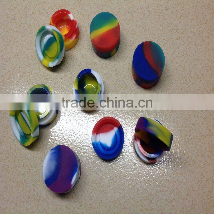 wholesale container silicone jars or wax oil extract|Silicone non-stick container|silicone small container