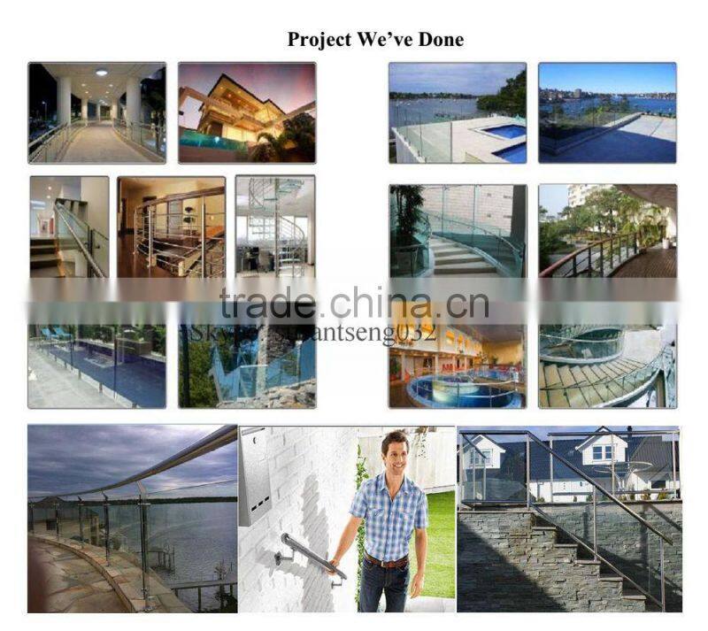 Stainless Steel U Channel for Glass Railing System