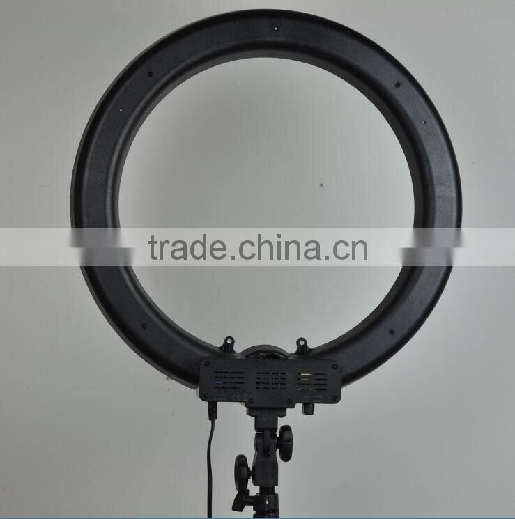 18" RING LIGHT Dimmable Camera Photo/Video 18 inches/48 centimeters Outer 55W 240 Pieces LED SMD Ring Light 5500K Dimmable Ring