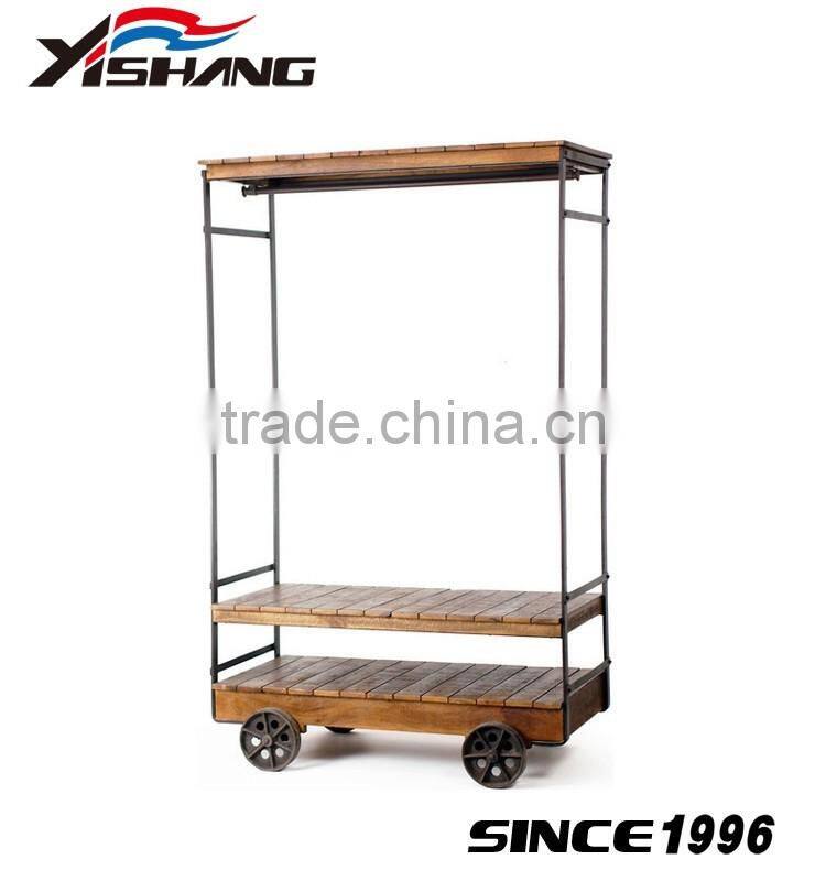 Good ideas metal hanging clothing display racks