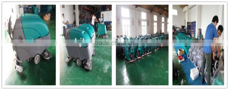 Walk-Behind Smart Floor Scrubber with CE