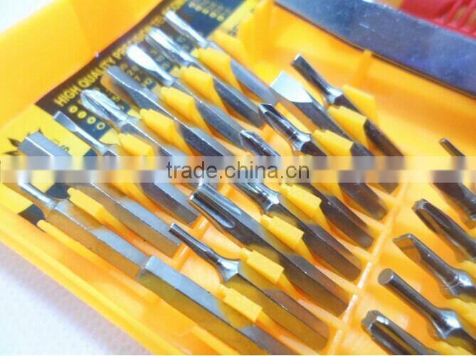 Repairing kit 32 in 1 screwdriver bits set