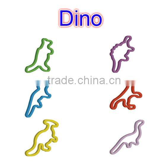2015Hot sold gifts,Colorful and variety Shaped rubber bands,