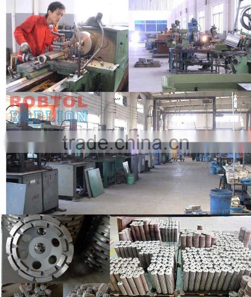 100mm double row diamond grinding wheel 4" abrasive polishing disc concrete granite marble double cup wheel