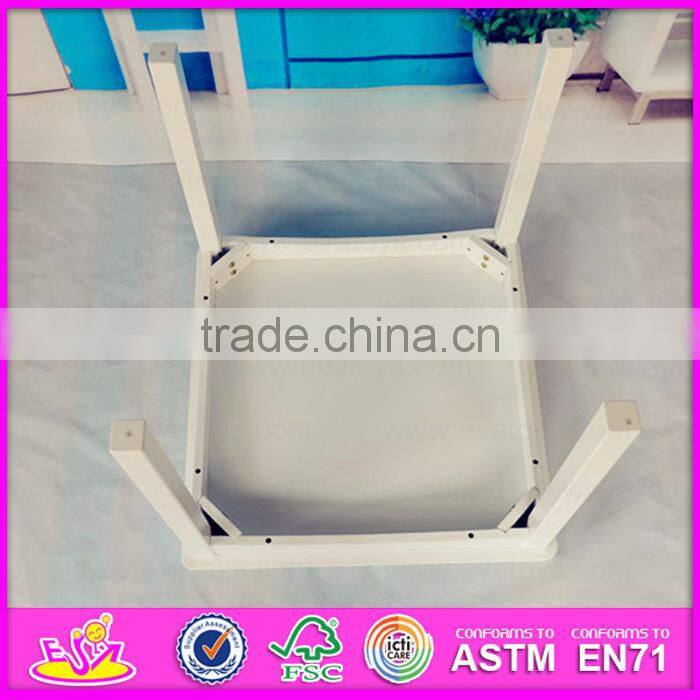2015 New arrival kids table and chair set,Modern child study table and chair,Portable christmas wooden table and chairs WO8G144
