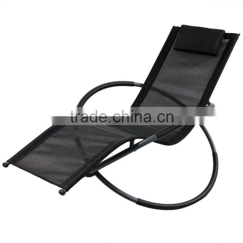 Factory supply the customized tan zero gravity chair lounge chair for relax for hot sale