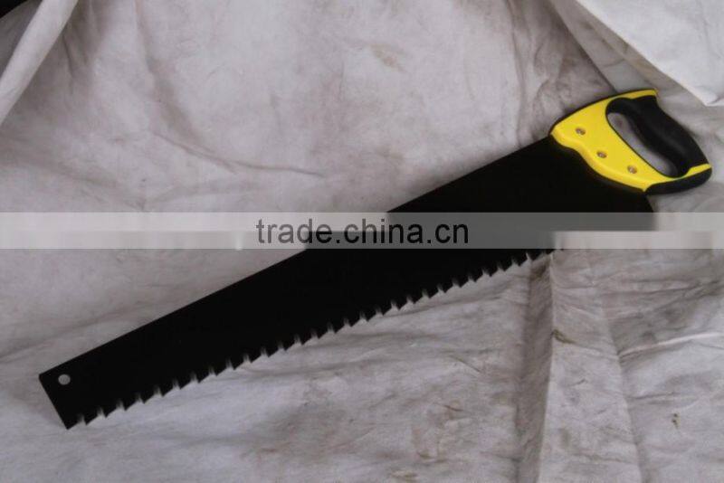 teflon coated masonry saw with wooden handle