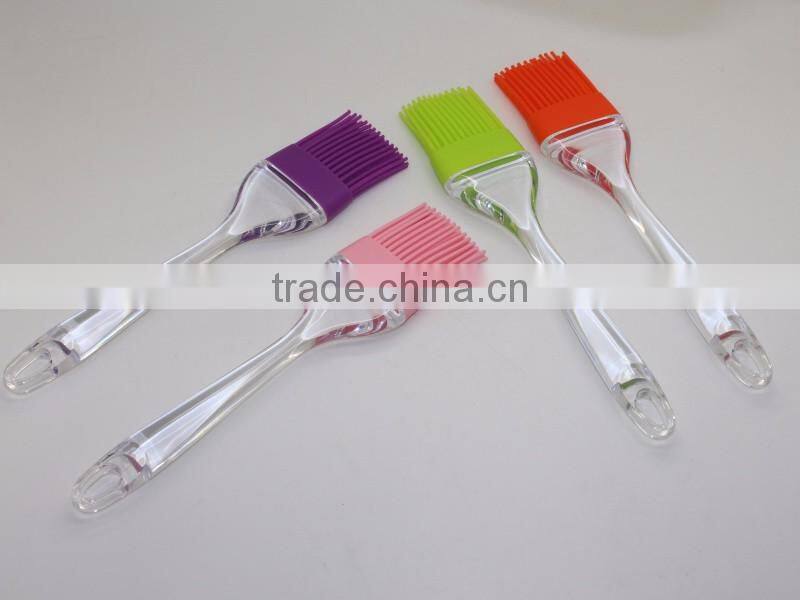 Basting Brush, Heat Resistant BBQ Brushes Silicone Pastry for Kitchen Grilling Camping Dishwasher Safe