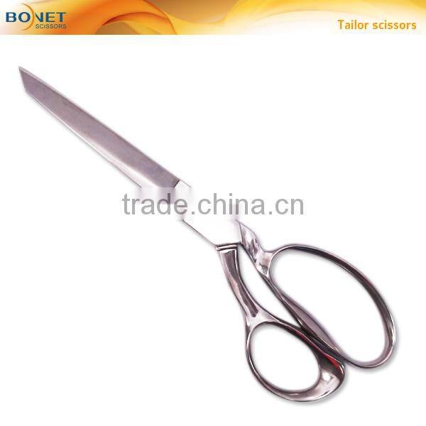 S13002G/B/C/S 9-1/2" 4 colors superior quality ice tempered stainless steel blade zinc-alloy handle tailor fabric scissors