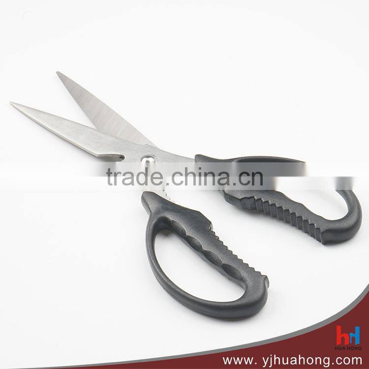 Multi purpose kitchen scissors with cracker,bottle opener scissors