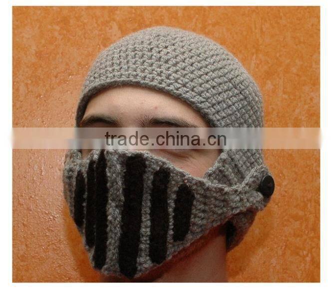 Winter Warm Roman Knight Knitted Beanie Hat