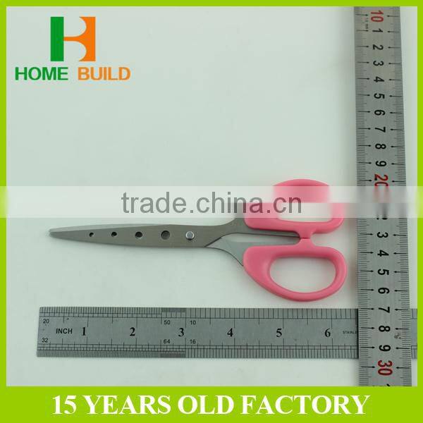Factory price HB-S7004 Soft Grip TPR Plastic Handle Scissors from China