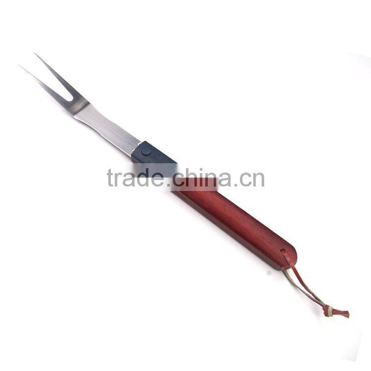 Temperature fork with LED light