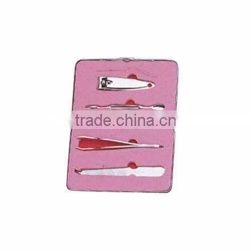 4 pc mini beauty manicure and pedicure set with box