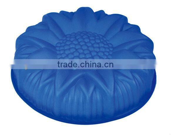 Custom flower shape silicone cake mould