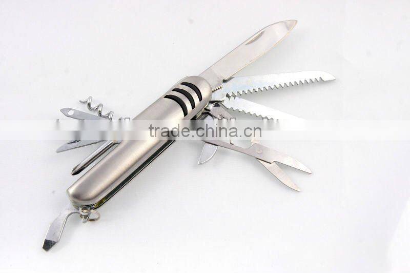 yangjiang high carbon steel hunting multi pocket folding knife K3011SG3