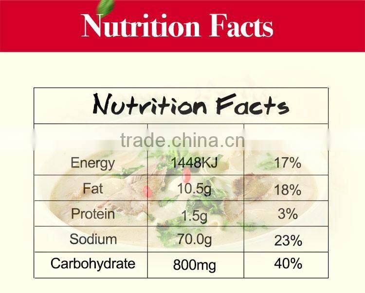 Xiang Nian Brand Wholesale Instant Noodles 400g Wide Noodle