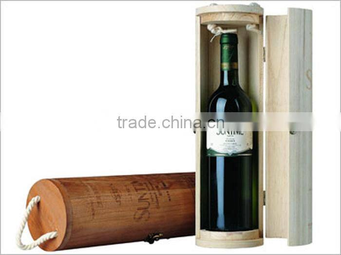 Single bottle cardboard wine glass box
